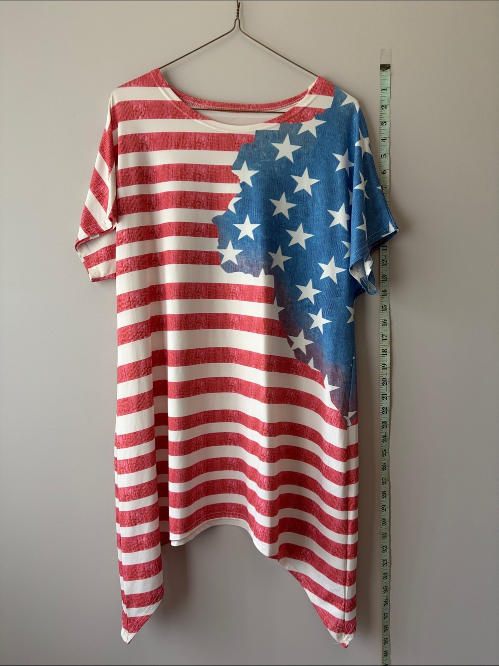 Unlisted Red, White & Blue Star Stripe Short Sleeve Tee